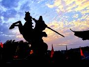 湖北荆州:台湾祀典武庙赴关羽祠探亲朝圣