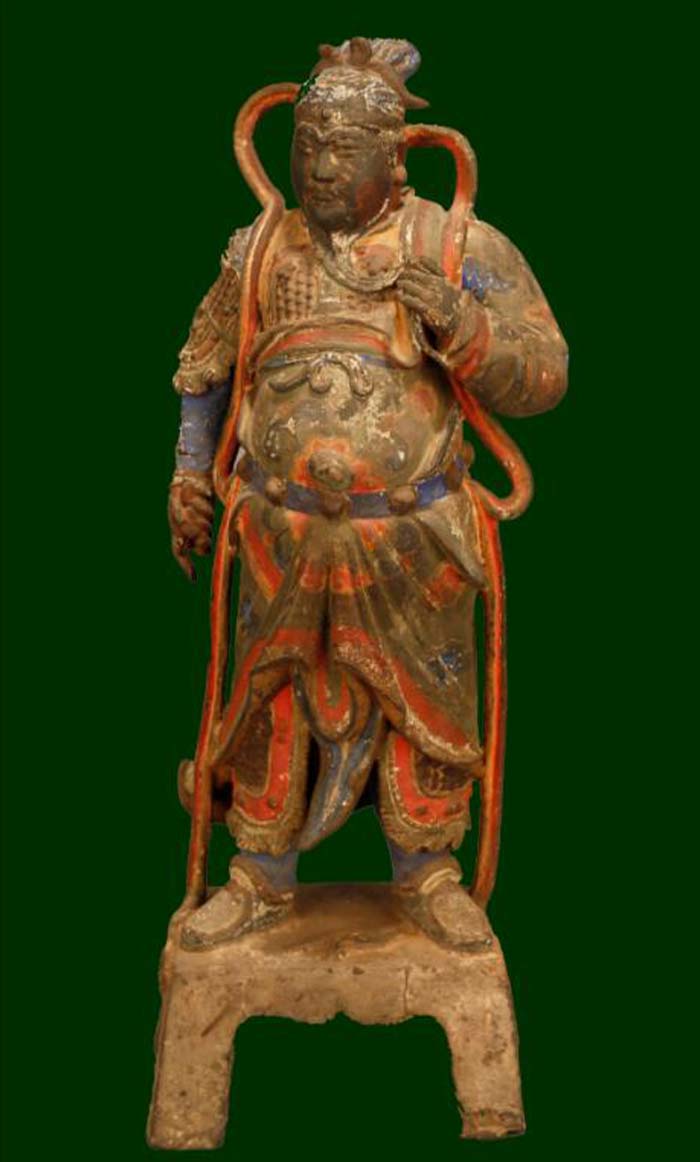 2 明代彩绘关公铜立像,武当山博物馆藏.jpg