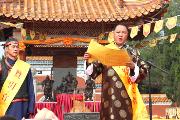 湖北当阳：海内外华人共祭关公