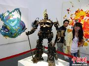 中国北京：“关公版”变形金刚