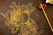 画家康峰：追寻武圣遗迹 创作大义关公