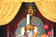 北京：历代帝王庙 关公地位高